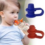 Spill-proof Silicone Sippy Tops