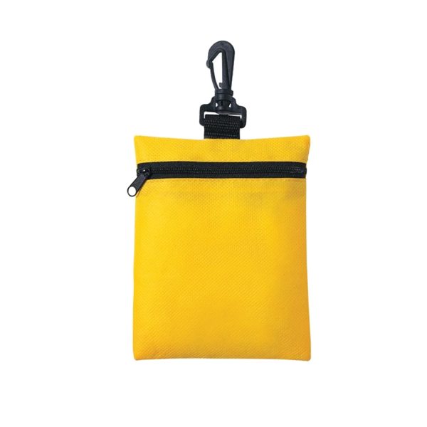 Non-Woven Zippered Pouch