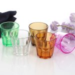 13.5oz Bar KTV Restaurant Plastic Acrylic Octagonal Cup