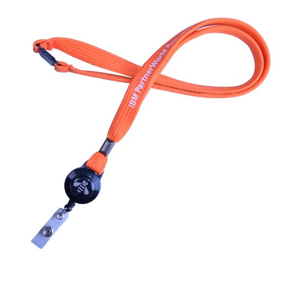 Personalized Nylon ID Lanyards with Safety Buckle