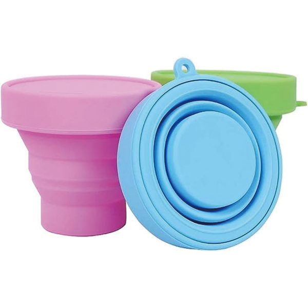 Silicone Mouthwash Folding Cup