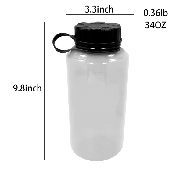 34OZ Single layer portable space cup