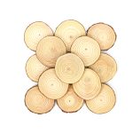 4-4.7 Inch DIY Kids Arts Round Wood Coaster