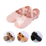 Elastic Fabric Dance Yoga Ballet Flats