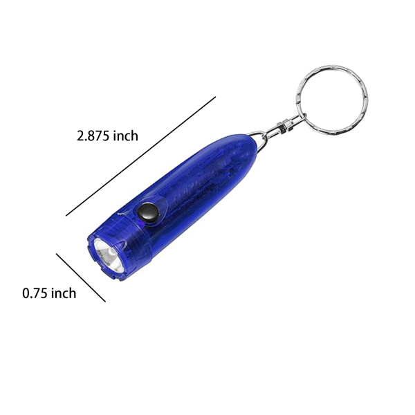 Custom Mini Flashlight Keychains - Bulk Pack for Outdoor Act