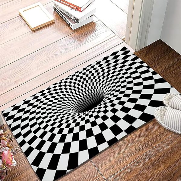 3D Geometric Trap Visual Carpet