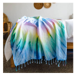 Modern Tic Dye Turkish Towel