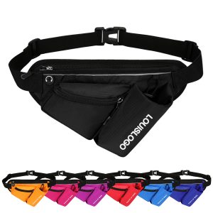 Nylon Fanny Pack with Water Bottle Pocket