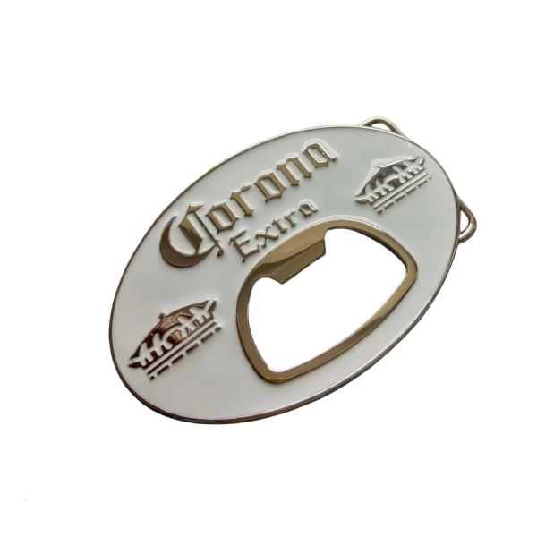 Open-Bottle Belt Buckle