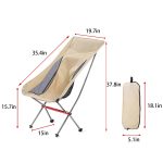 Portable Camping And Fishing Aluminum Alloy Folding Chairs