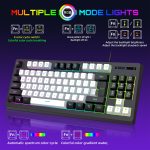 USB Illuminated 87 Keys Wired Gaming Keyboard