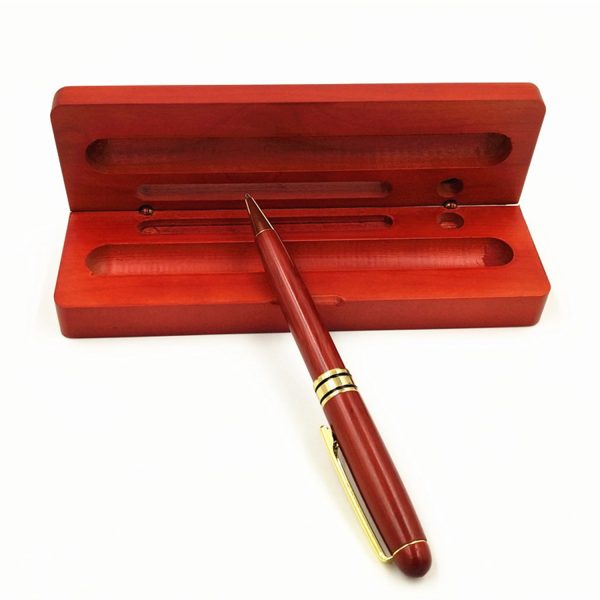 Pen With Wood Case