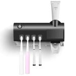 Toothbrush UV Disinfector Automatic Toothpaste Squeezer