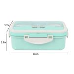 Portablefor Student Office Plastic Insulated Bento Lunch box