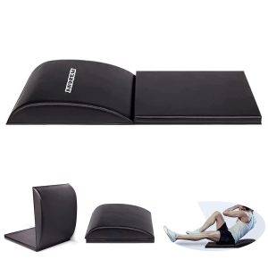 Collapsible sit-up training pads