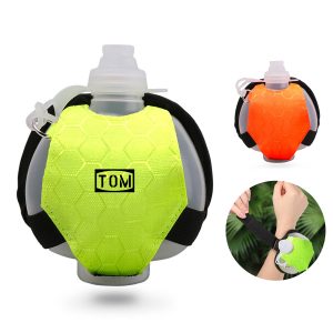 Sports Wearable Hands Free Silicone Portable Water Bottle