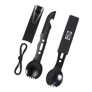 Stainless steel whistle/knife/fork/spoon integrated tablewar