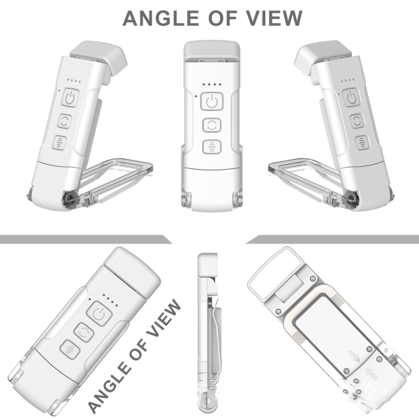 Portable type eye-caring reading light