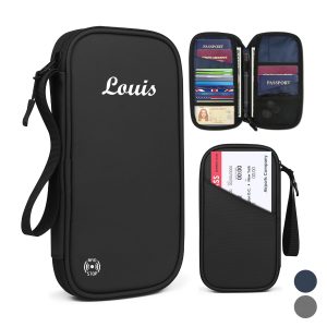 RFID Frequent Traveller Passport Pouch Hand-held Bag