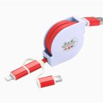 3-In-1 Retractable Charging Cable