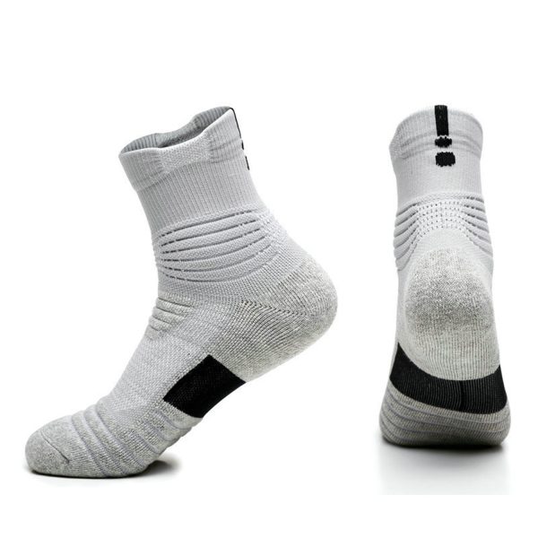 Men's Towel Bottom Non-Slip Sports Boat Socks