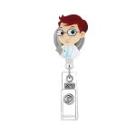 Custom Shape Retractable Acrylic Badge Reel Holder