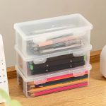 Desktop stationery storage box