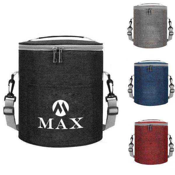 Round Thickened Insulated Lunch Bag