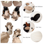 Cartoon Cow Cotton Slippers