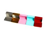 Color Imprint Rectangle Candy Tin