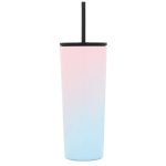 Tumbler with Lid and Straw