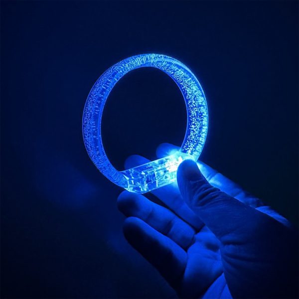 LED Flash Glitter Bracelet