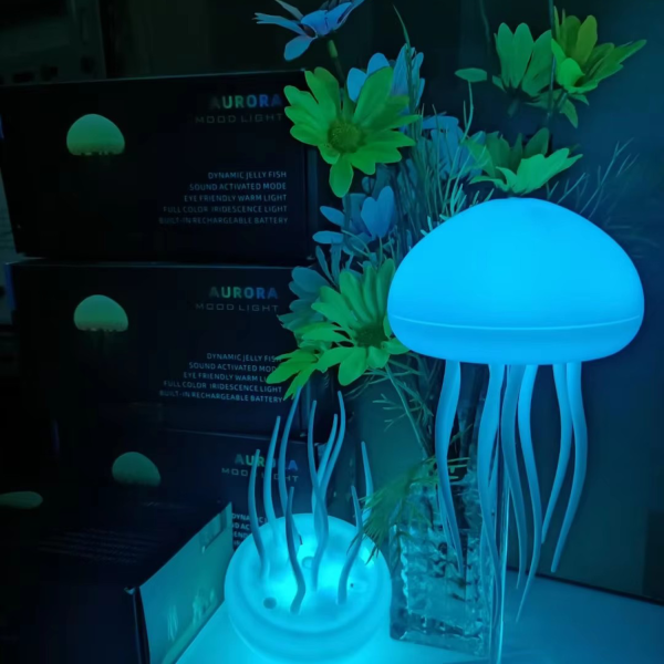 RGB Gradient Jellyfish Lamp