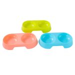 Double Plastics Pet Bowl