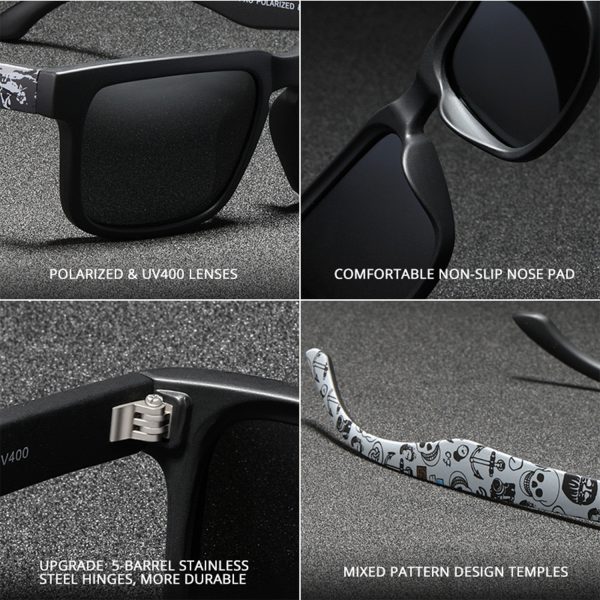 Square Outdoor Polarized Sunglasses