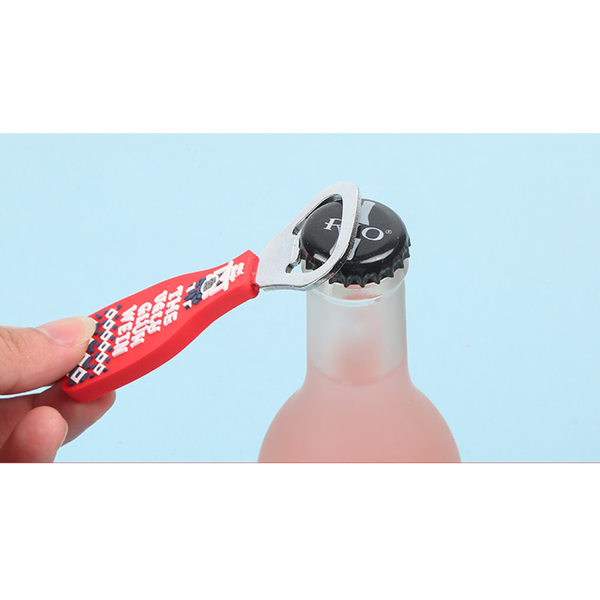 Custom pvc cartoon bottle opener