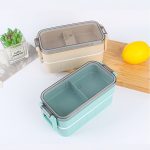 Lunch Box with Fork and Spoon