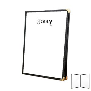 Transparent Menu Covers