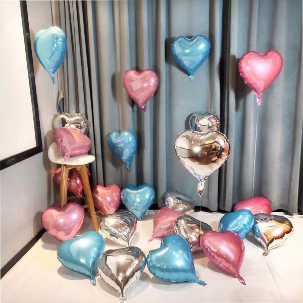 Heart-Shaped Foil Balloon