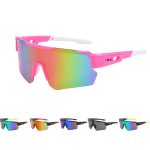 Splash Color Shield Sunglasses