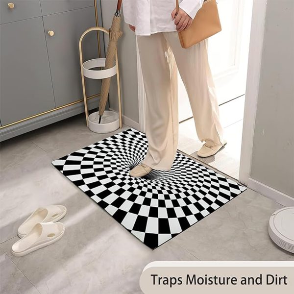 3D Geometric Trap Visual Carpet