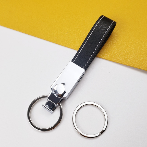 PU Leather Metal Key Chain