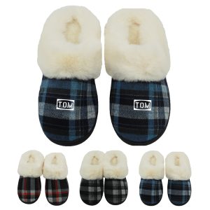 Winter New Home Indoor Soft Sole Baotou Cotton Slippers