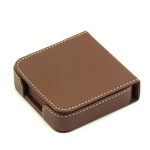 PU Leather Insulated Coaster Set