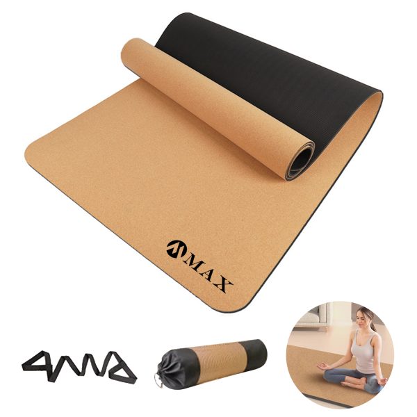 Anti-slip and anti-shock wider yoga mat