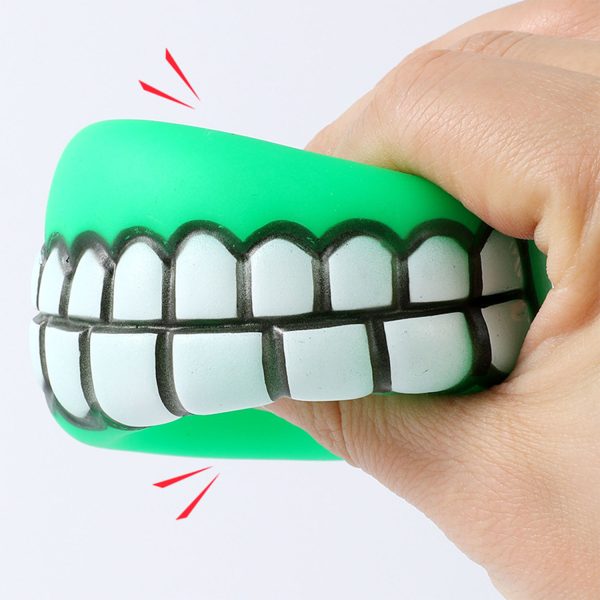 Pet Teeth Balls Dog Squeaky Toys