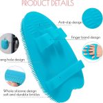 Soft Silicone Shower Exfoliating Skin Massage Brush