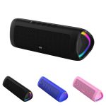 Portable Color LED Light Bluetooth Waterproof Speaker