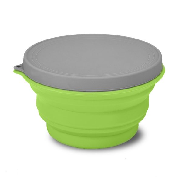 33 OZ Portable Silicone Foldable Lunch Box