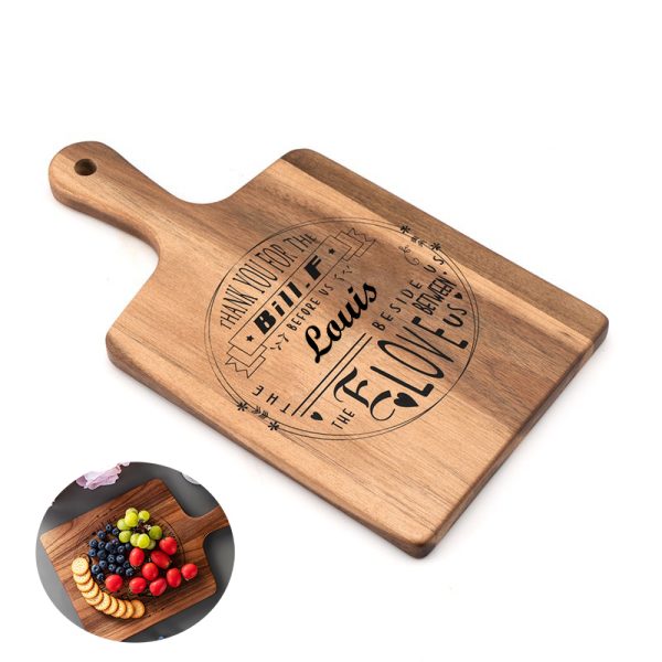 Acacia Wood Food Tray Cutting Board